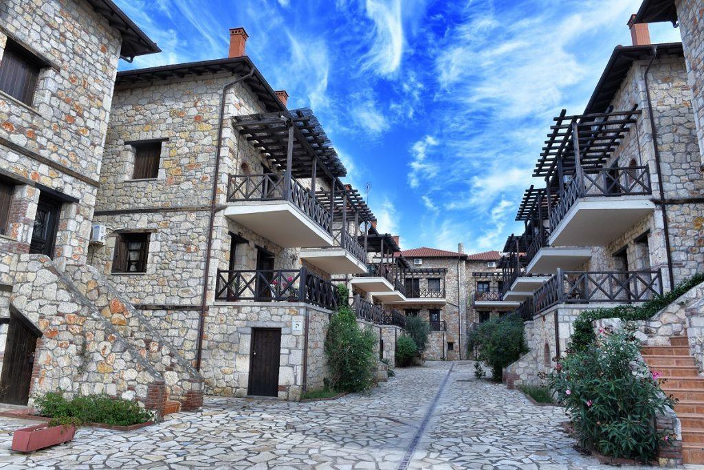 Sunstone Villas Psakoudia Bagian luar foto
