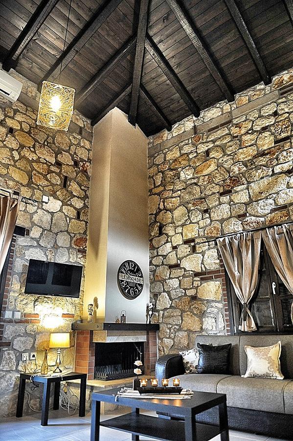 Sunstone Villas Psakoudia Bagian luar foto